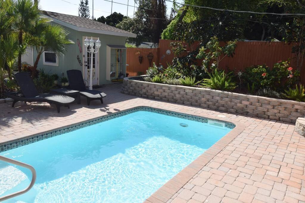 Private Heated Pool Casita Near Downtown & Beaches Villa Sarasota Luaran gambar