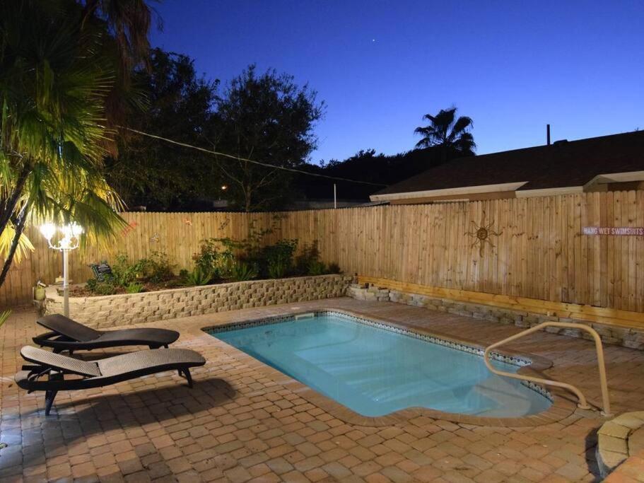 Private Heated Pool Casita Near Downtown & Beaches Villa Sarasota Luaran gambar