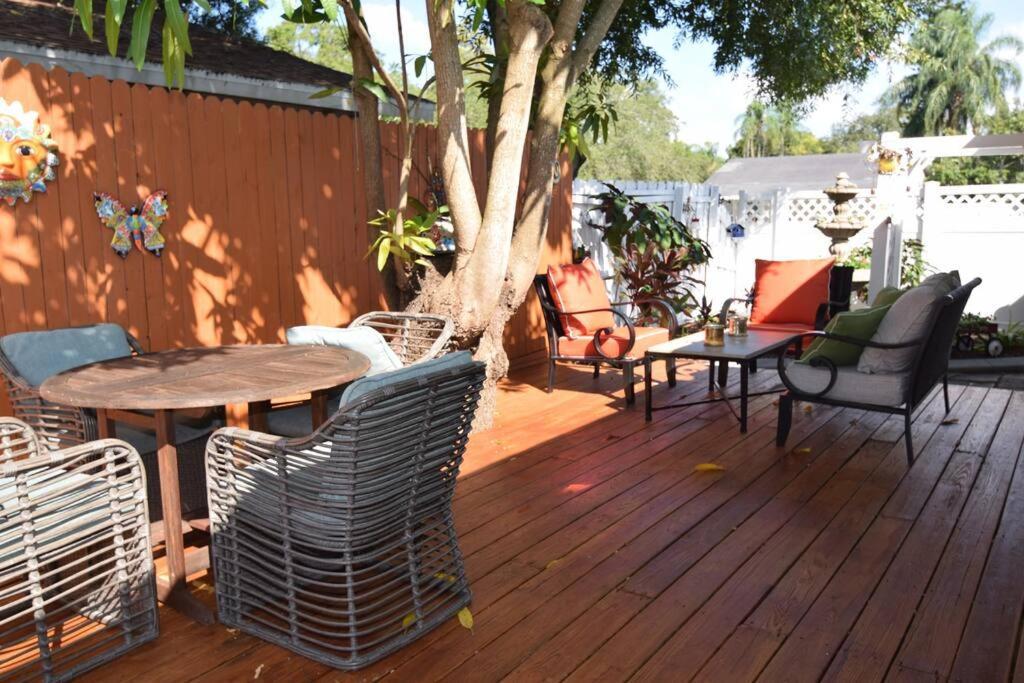 Private Heated Pool Casita Near Downtown & Beaches Villa Sarasota Luaran gambar